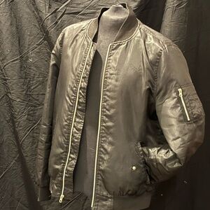 Carbon Men's Dark Bomber Jacket